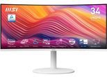 MSI Gaming-Monitor "Modern MD342CQPW", Energieeffizienz: F (A-G), weiß, B:80,86cm H:36,24cm T:12,53cm, Monitore