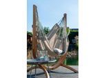 Hängematte Hammock Chair and Stand Grau/Braun
