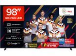 TCL Mini-LED-Fernseher "98Q8CX7", Energieeffizienz: D, schwarz, 98, Fernseher, Audio von Bang & Olufsen, Smart TV, Apple TV, 144Hz, 4K, Dolby Vision, Mini-LED-Fernseher