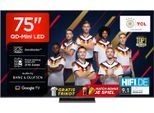 TCL Mini-LED-Fernseher "75Q8CX7", Energieeffizienz: D, schwarz, 75 ″, Fernseher, Audio von Bang & Olufsen, Smart TV, Apple TV, 144Hz, 4K, Dolby Vision, Mini-LED-Fernseher
