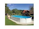 Möbelix , Weiß , Metall, Kunststoff , 370x130x610 cm , Pools & Wasserspaß, Pools, Aufstellpools, Stahlwandpools