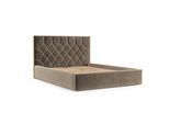POLSTERBETT Brisa 160/200 cm Taupe im Paros Stoff