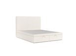 POLSTERBETT Hush mit Stauraum 120/200 cm Creme im Alta Stoff