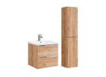 BADMÖBEL 60cm April 2er-Set Holz