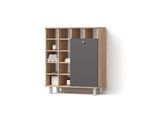 BADSCHRANK Fucino Anthrazit 78.4 x 91.6 cm