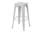 BARHOCKER METALL Grau