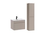 BADMÖBEL 60cm Zelie 2er-Set Kaschmir