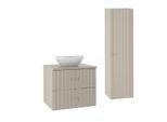 BADMÖBEL 60.6cm Izae 2er-Set Kaschmir