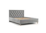 POLSTERBETT Lido 180/200 cm Hellgrau im Lotta Stoff