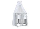 BABYBETT GREY, 7in1 mit Matratze