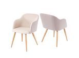 ESSZIMMERSTUHL Beige 2er-Set