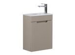 GÄSTE-WC-MÖBELSET Thermis 2 Teile Cashmere - 40 x 22 x 53 cm