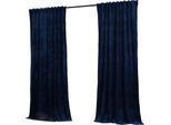 VORHANG 2ER SET MILANO HxB 280x135 cm Blau