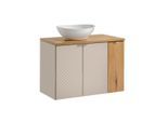 WASCHTISCH 80cm Manoa Kaschmir - Holz