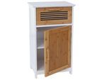 KOMMODE BADSCHRANK Braun