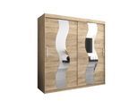 SCHWEBETÜRENSCHRANK 200/200/62 2-türig