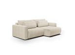 ECKSOFA Evy 3 Sitzplätze Beige
