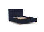 POLSTERBETT Cora 160/200 cm Marineblau im Riva Stoff