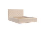 POLSTERBETT Arco 160/200 cm Creme im Asti Stoff