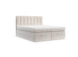 BOXBETT Lume 180/200 cm Creme im Paros Stoff