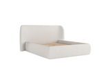POLSTERBETT Bellano mit Stauraum 160/200 cm Hellbeige im Riva Stoff
