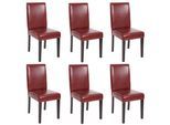 ESSZIMMERSTUHL Bordeaux 6er-Set