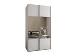 SCHWEBETÜRENSCHRANK 245,5/140/64 2-türig