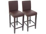BARHOCKER Braun 2er-Set