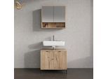 BADMÖBEL-SET ATERNO Viking Oak 2 Teile
