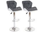 BARHOCKER Grau 2er-Set