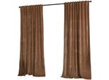 VORHANG 2ER SET MILANO HxB 280x135 cm Sand