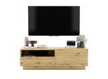 TV-SCHRANK Enjoy Eiche Artisan matt Loft Schublade 120 cm