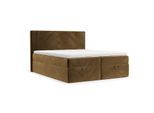 BOXBETT Velma 200/200 cm Honiggelb im Kronos Stoff