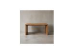 KADIMA DESIGN Schreibtisch TEKO: Massivholz Sheesham, 140x80 cm, Stauraum, abgerundete Ecken, stabil.