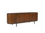 Mid.you , Naturfarben, Schwarz , Holz, Metall , Mangoholz , massiv , 170x56x43 cm ,