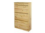 Mid.you , Naturfarben , Holz , Kiefer,Kiefer , massiv,massiv , 1 Schublade(n) Schubladen , 80x128x27 cm , Beimöbel erhältlich ,