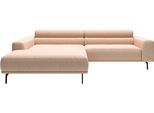 Ecksofa "Tossa, Modernes Design trifft smarte Funktione, Breite 258 cm", beige (rusty melange), B:258cm H:71cm T:217cm, 24% Polyester, 76% Polyacryl, SCHÖNER WOHNEN-KOLLEKTION, Sofas, Ecksofa, Motorischer Sitzvorzug, Kopfteil-Funktion & Saugroboter-Höhe