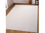 Teppich OTTO HOME "Pieter" Gr. 31, beige (creme), B:280cm H:9mm L:380cm, Kunstfaser, Teppiche, Teppich, mit besonders weichem Flor, Kurzflor, Design-Teppich, Melange-Effekt