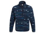 Craghoppers Heren National Trust Rawthey Half Zip Fleece Top (Blauwe Marine)