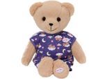 Kuscheltier BABY BORN "Teddy mit leuchtendem Schlafanzug", braun (bunt), Plüschfiguren, Kinder, Kuscheltier