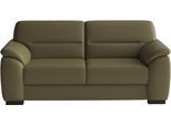 2-Sitzer SIT & MORE "Montego", braun (olive), B:166cm H:88cm T:90cm, Sofas, 2-Sitzer, mit Federkern