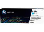 HP Tonerkartusche "HP original Toner 827A Farben: B/C/M/Y", blau (cyan), Tonerpatronen, Tonerkartusche