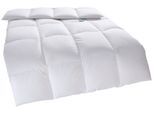Gänsedaunenbettdecke FAN "f.a.n. Island", weiß, B:135cm L:200cm, Bezug: 100% Baumwolle. Füllung: 100% Gänsedaunen, Bettdecken, Gänsedaunenbettdecke
