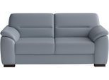 2-Sitzer SIT & MORE "Montego", grau (graublau), B:166cm H:88cm T:90cm, Sofas, 2-Sitzer, mit Federkern