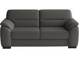 2-Sitzer SIT & MORE "Montego", grau (anthrazit), B:166cm H:88cm T:90cm, Sofas, 2-Sitzer, mit Federkern
