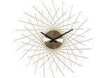 Wanduhr ACCTIM "Wanduhr Acctim", gold (goldfarben), B:49cm H:49cm, Wanduhren, Wanduhr