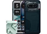 NOTHING Smartphone "Phone (4a)", Energieeffizienz: B, schwarz, 256 GB, Mobiltelefone, Smartphone