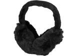 Ohrenwärmer STYLEBREAKER "Ohrenwärmer Einfarbig Teddyplüsch", Damen, schwarz, Obermaterial: 100% Polyester PES., Modisch, Mützen Ohrenwärmer