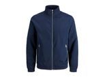 Jack & Jones Jas zomer Jje Rush Harrington Bomber Blauw