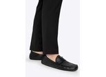 Wittchen Herren-Slipper aus schwarzem Naturleder